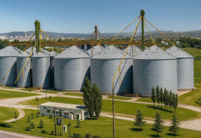 Planta de acopio de trigo Tandil